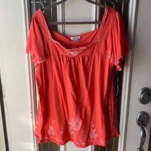 Adobe Star | Square Neck Shirt